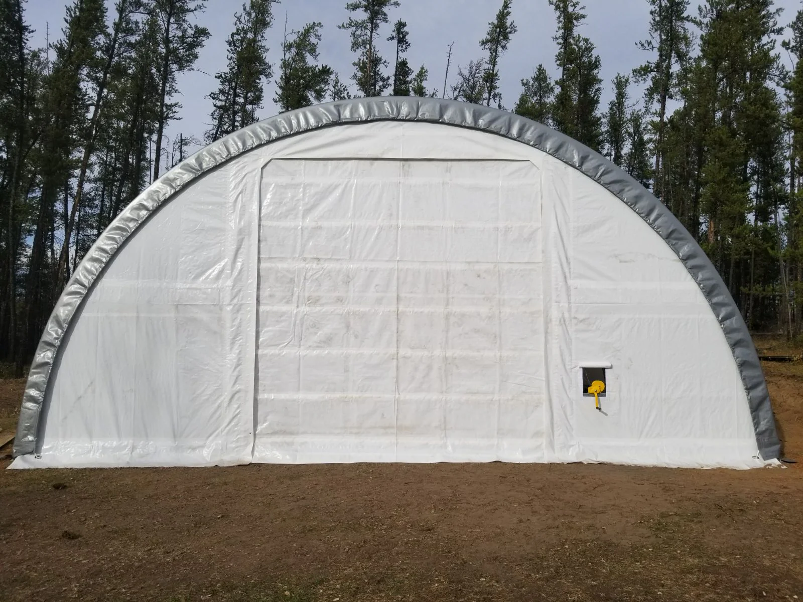 30 Ft Wide Portable Oval Truss Storage Shelter – SP Model with UV-Resistant Fabric & Anchoring Kit - Image 2