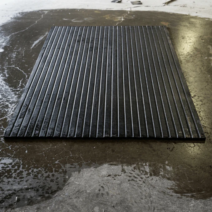 4' x 6' Heavy-Duty Rubber Floor Mat – Gym, Garage, Workshop & Horse Stall Flooring - Image 5