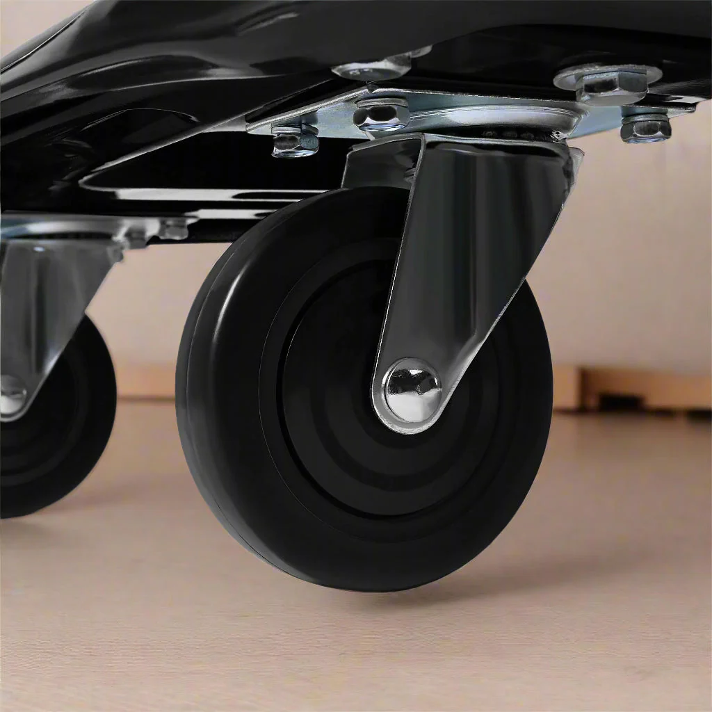 330 lb Capacity Foldable Hand Truck Dolly with Push Cart Design – AMMPC02 - Image 2