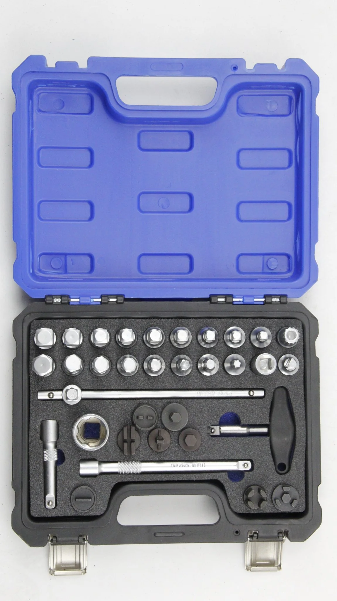 33PCS Oil Pan Screw Removal Tool Set – Automotive Repair Kit with Sockets, Extensions & Specialty Bits KT6106A