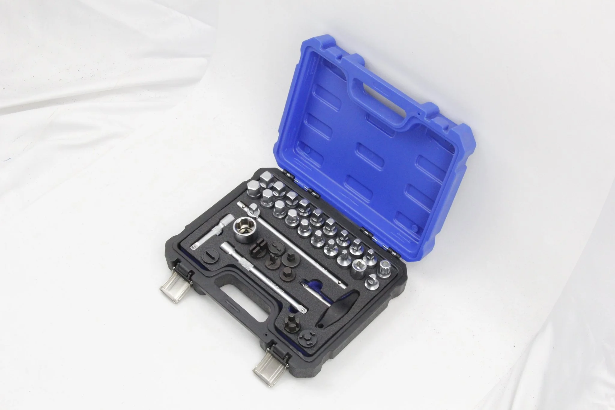 33PCS Oil Pan Screw Removal Tool Set – Automotive Repair Kit with Sockets, Extensions & Specialty Bits KT6106A - Image 2