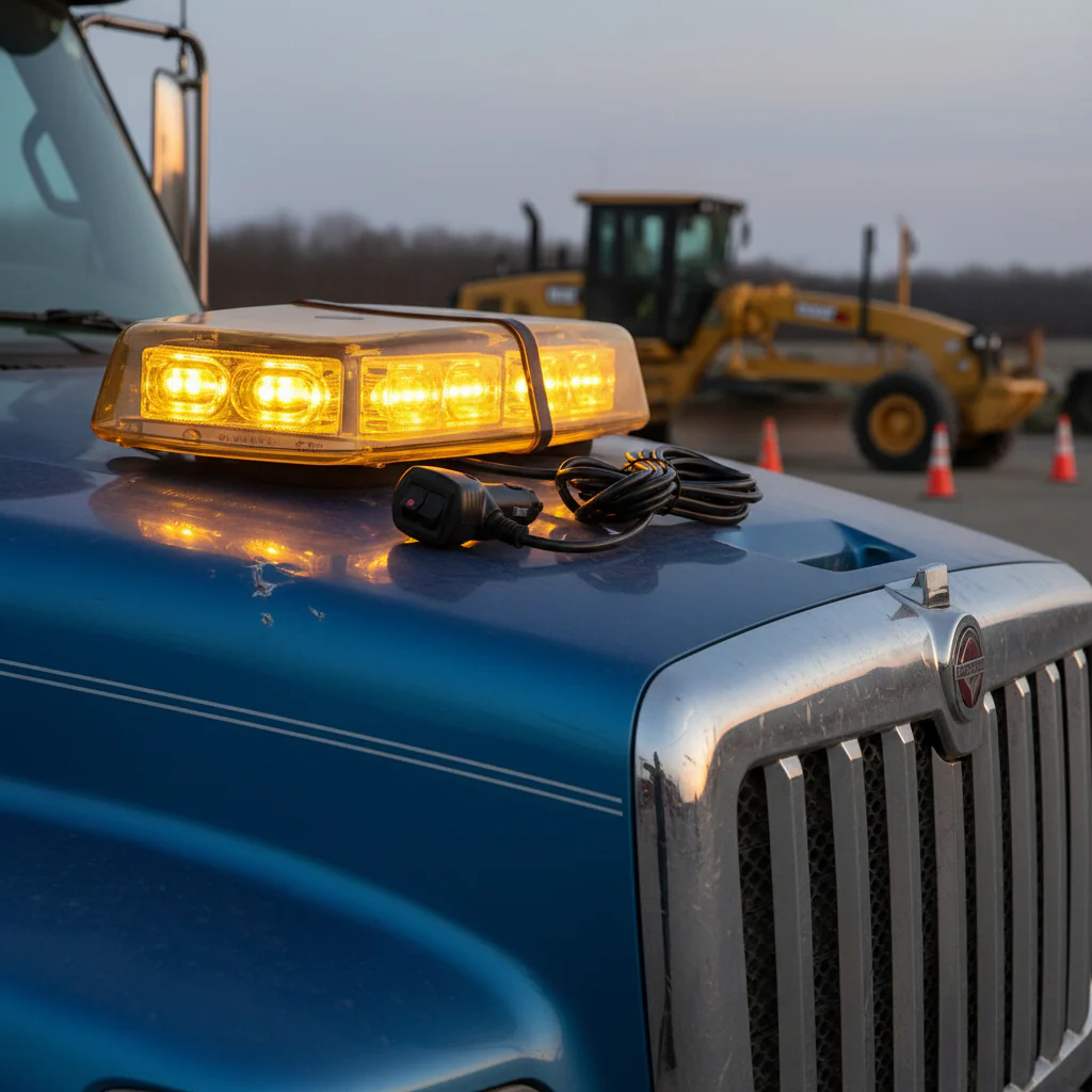 New 36 LED Rooftop Emergency Strobe Light Bar– 16 Flash Modes, Magnetic Mount Warning Light Bar for Trucks, Vehicles, Construction, Tow 1021358