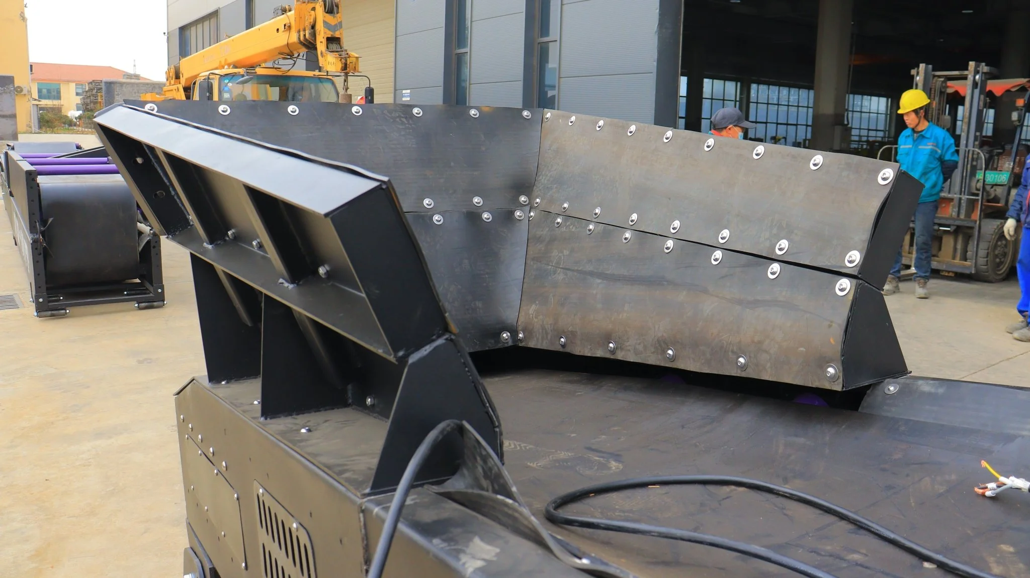 30 x 60 FT Heavy Duty Stacking Conveyor for Mining, Recycling, Aggregates SU25602 - Image 11