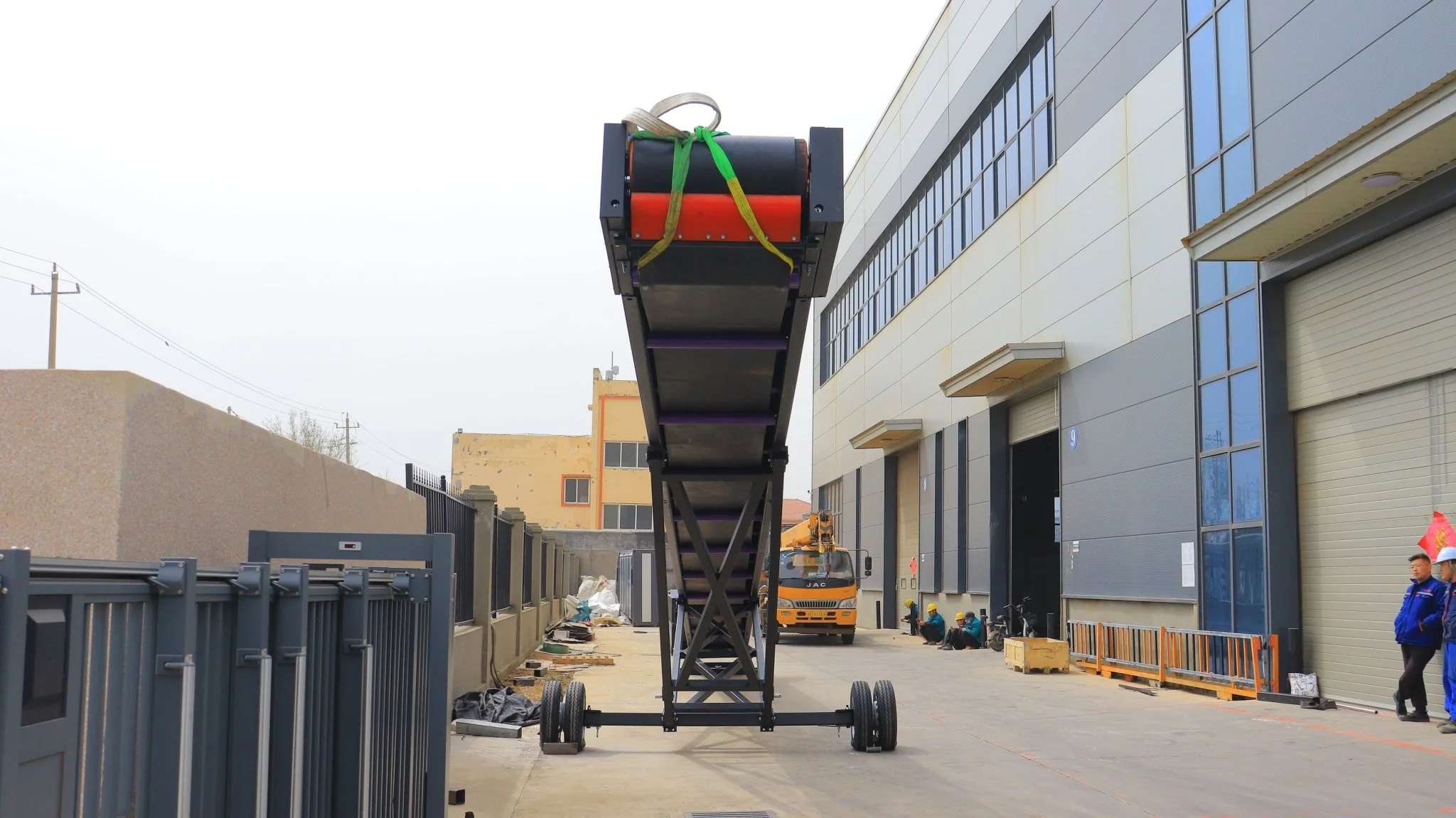 30 x 60 FT Heavy Duty Stacking Conveyor for Mining, Recycling, Aggregates SU25602 - Image 5