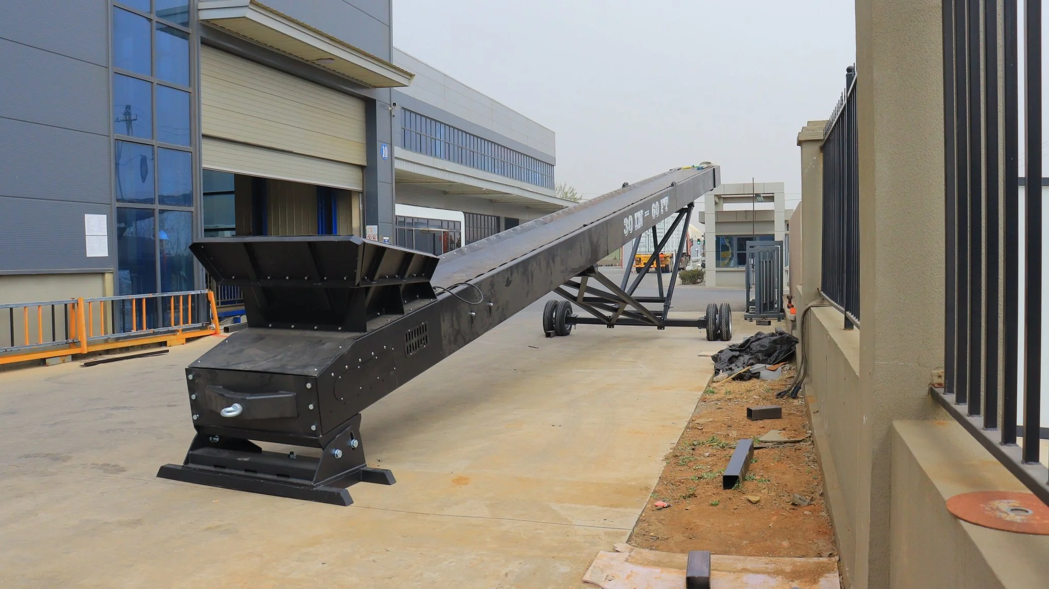 30 x 60 FT Heavy Duty Stacking Conveyor for Mining, Recycling, Aggregates SU25602 - Image 8