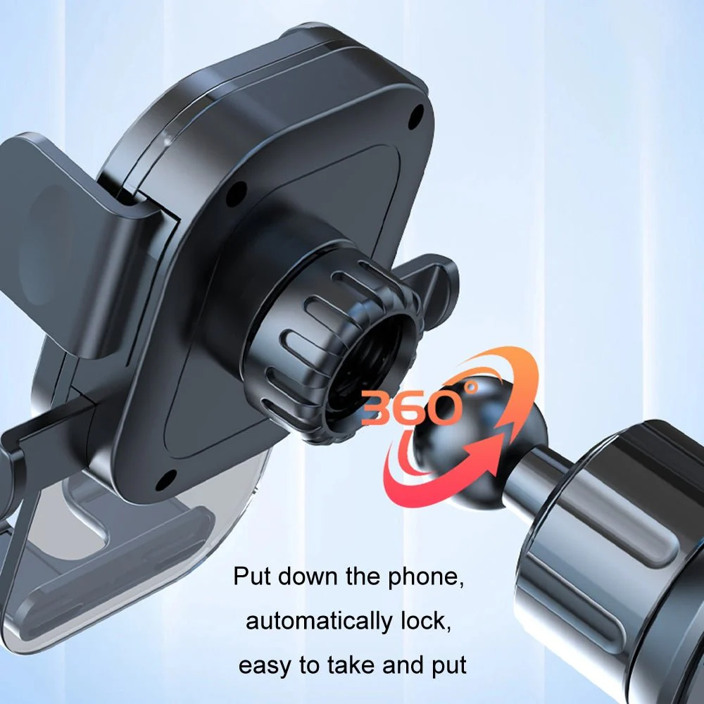 360° Gravity Car Phone Mount – Auto-Lock Dashboard & Vent Holder for iPhone & Android Devices | SKU: LGUH018 - Image 6