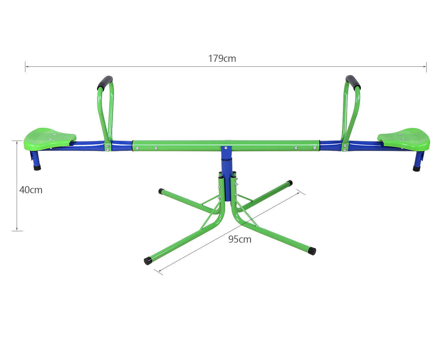 New 360 Degree Rotating Seesaw for Kids – Outdoor & Indoor Active Play Equipment - Image 2