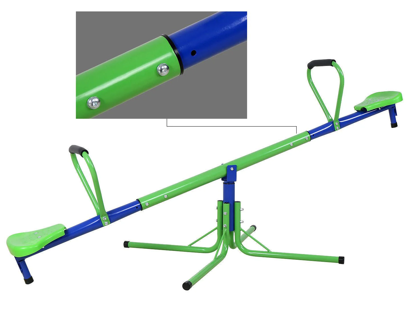 New 360 Degree Rotating Seesaw for Kids – Outdoor & Indoor Active Play Equipment - Image 3