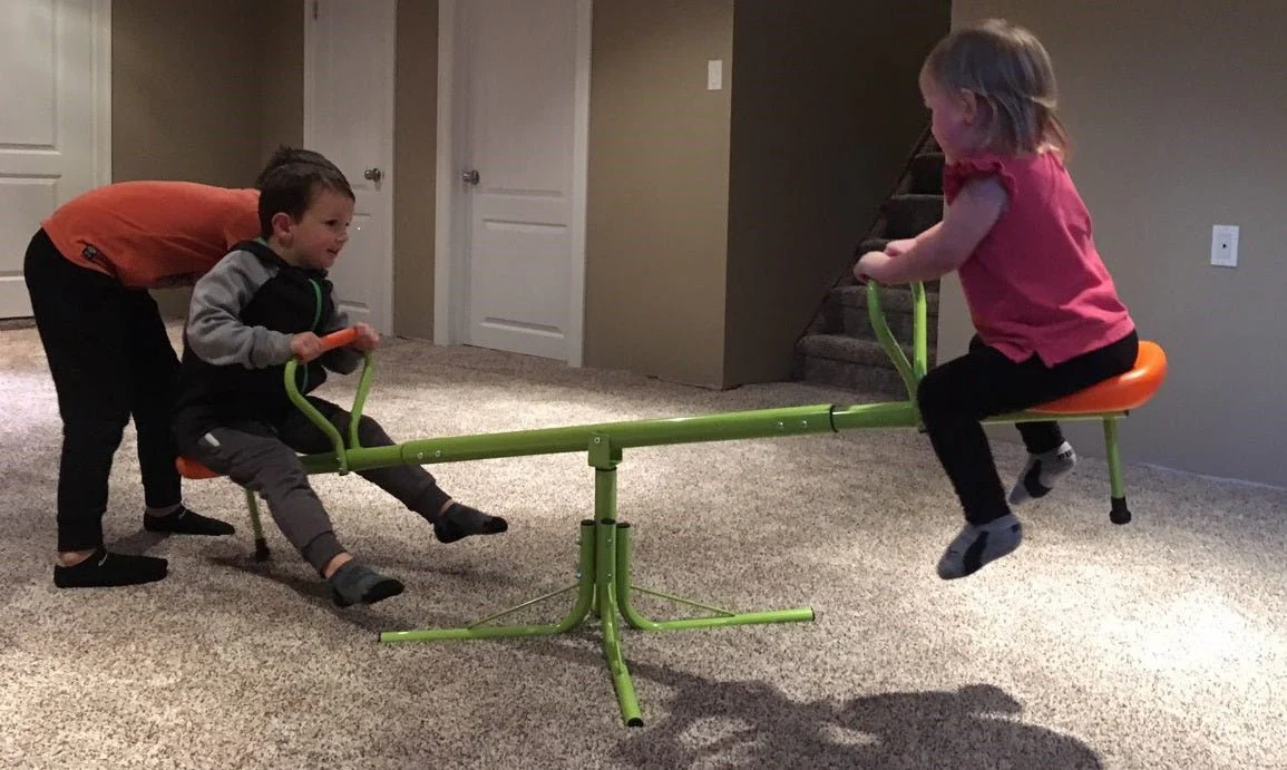 New 360 Degree Rotating Seesaw for Kids – Outdoor & Indoor Active Play Equipment - Image 7