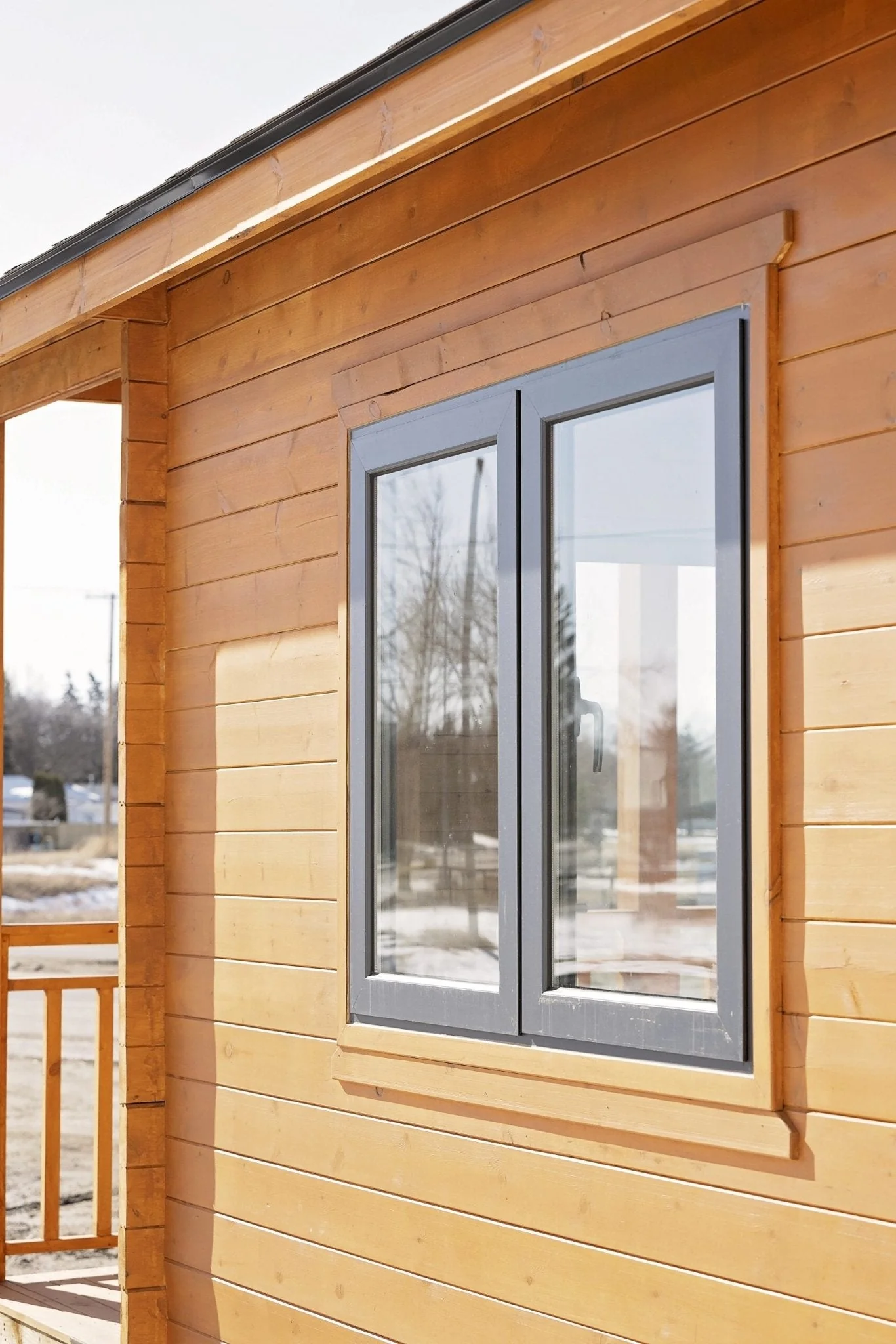 370 SQ FT Insulated Pine Log Cabin Tiny House Package – Multiple Options – Energy-Efficient Design - Image 3