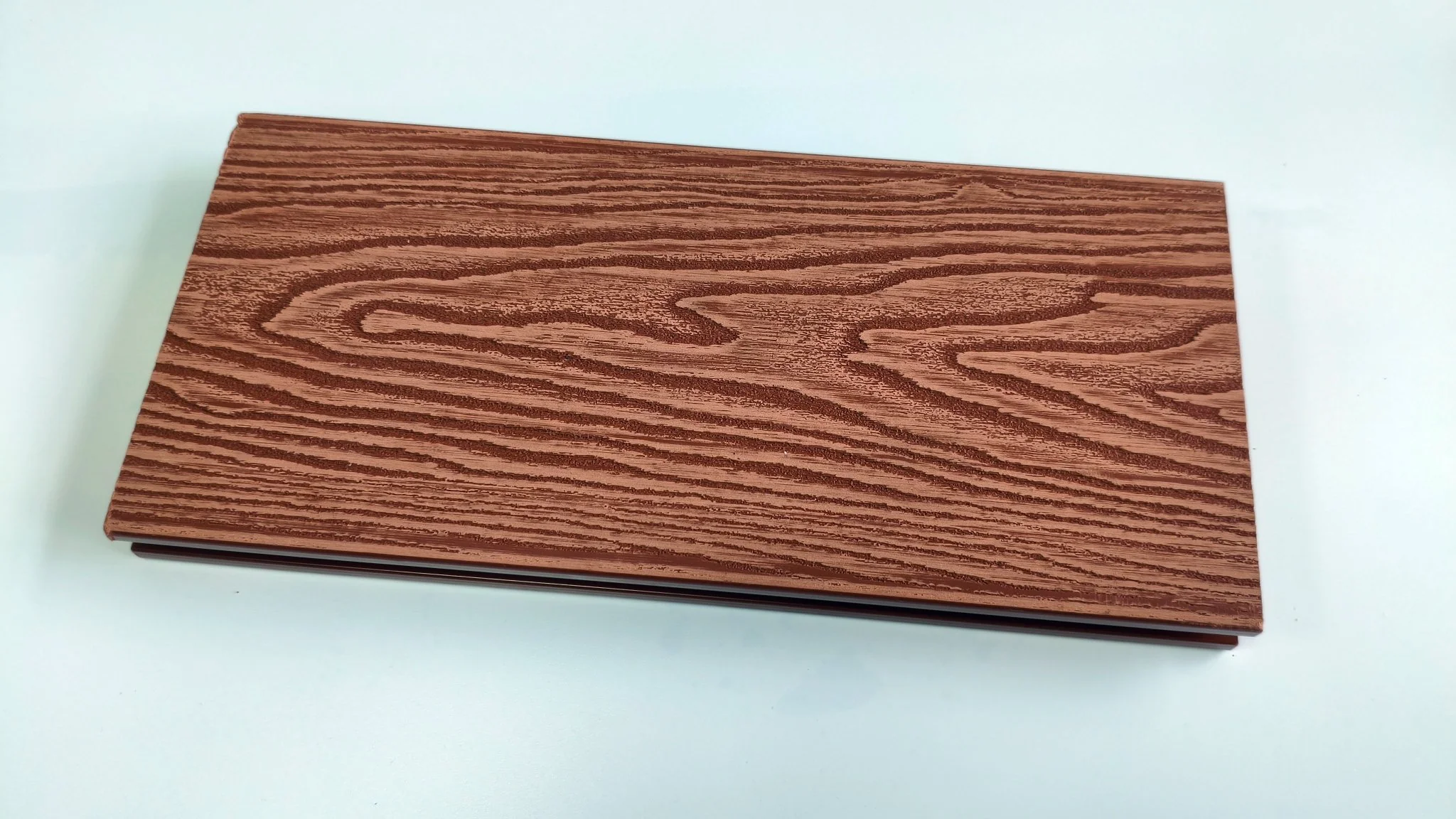 3D Wood Grain WPC Decking System 22 Sq ft Pack Boards Keel Edge Trim & Fasteners - Image 11