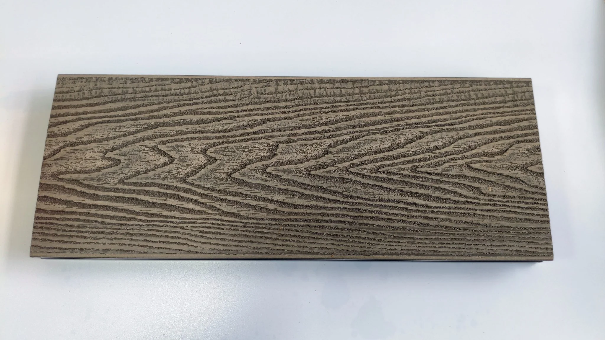 3D Wood Grain WPC Decking System 22 Sq ft Pack Boards Keel Edge Trim & Fasteners - Image 14