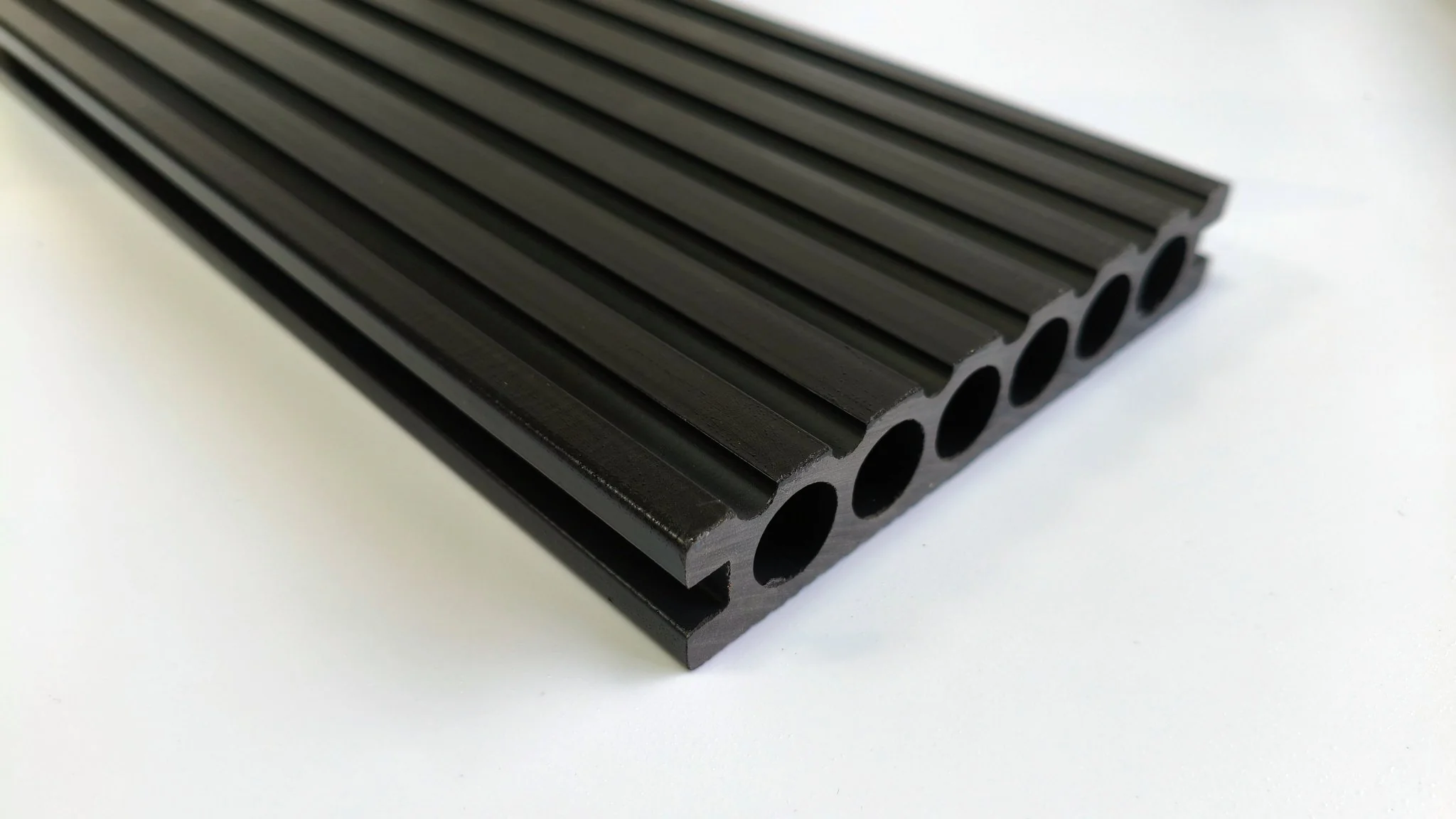 3D Wood Grain WPC Decking System 22 Sq ft Pack Boards Keel Edge Trim & Fasteners - Image 19