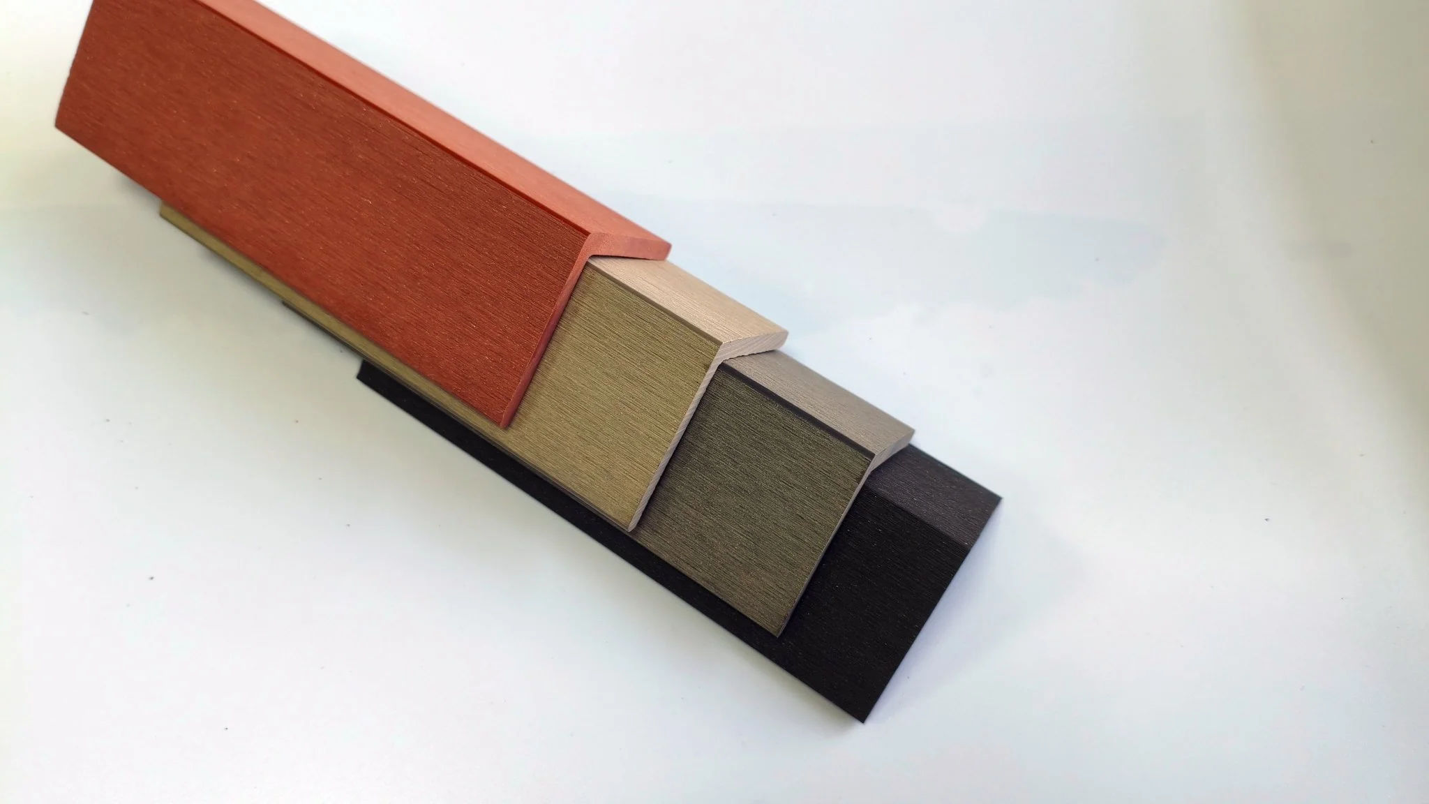 3D Wood Grain WPC Decking System 22 Sq ft Pack Boards Keel Edge Trim & Fasteners - Image 35