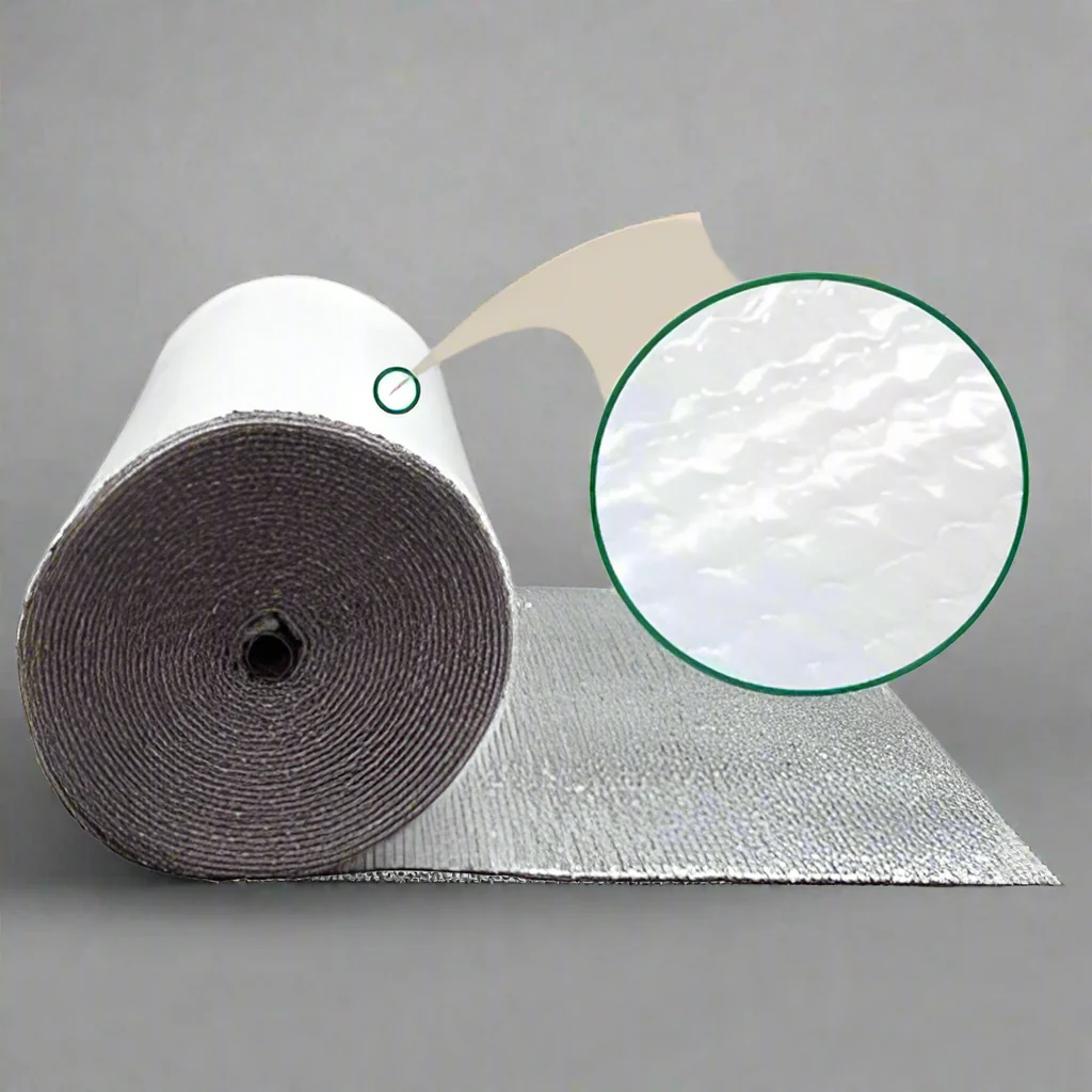 4 FT x 25 FT Reflective Foil Bubble Roll – Insulation Sheet for Hydroponics & Grow Rooms | SKU: 3081051