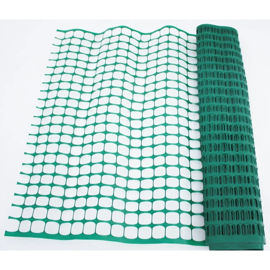 4x50 FT Plastic Snow Fence – Green & Orange Wind/Safety Barrier | 57WF5 / 57WF6 - Image 2