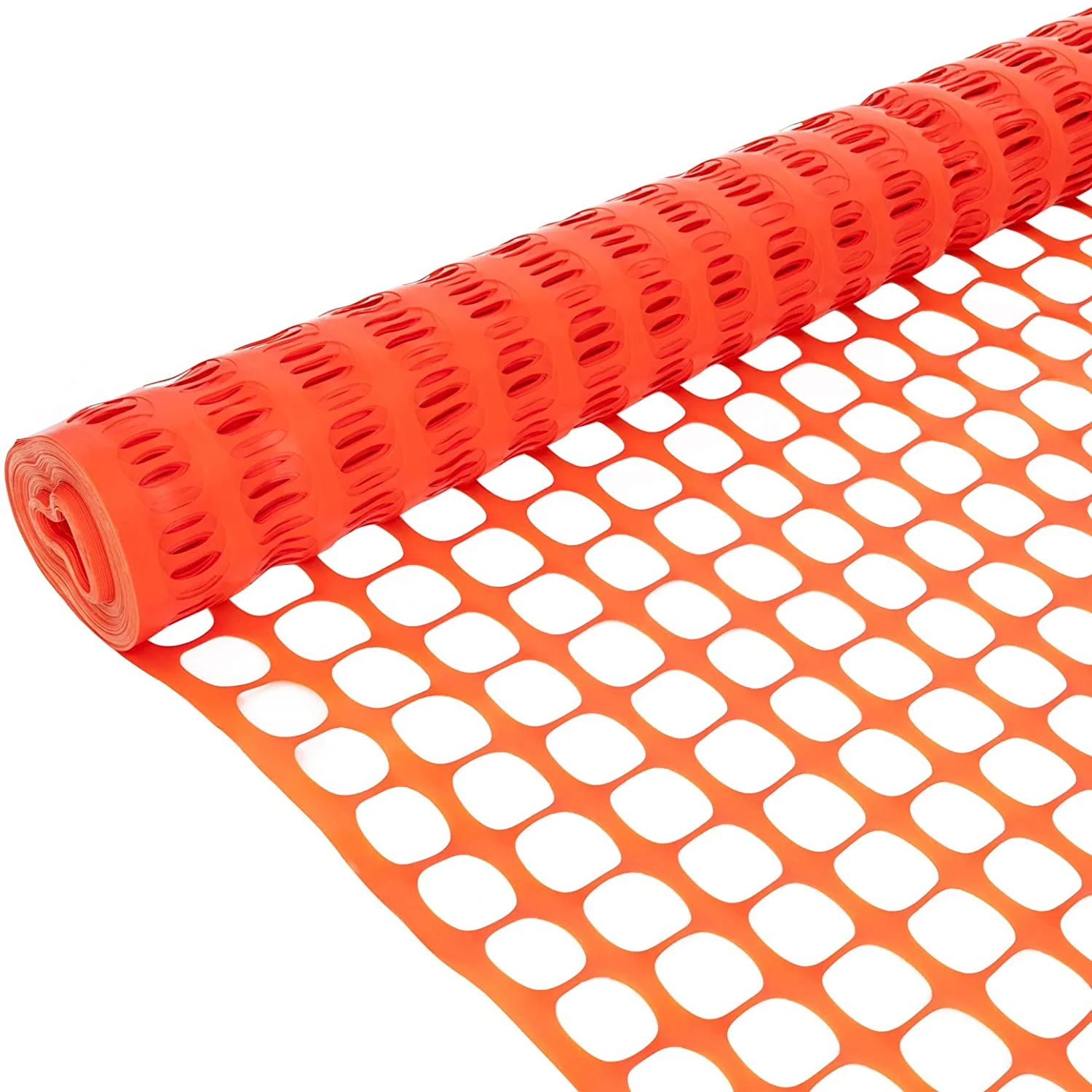 4x50 FT Plastic Snow Fence – Green & Orange Wind/Safety Barrier | 57WF5 / 57WF6 - Image 8