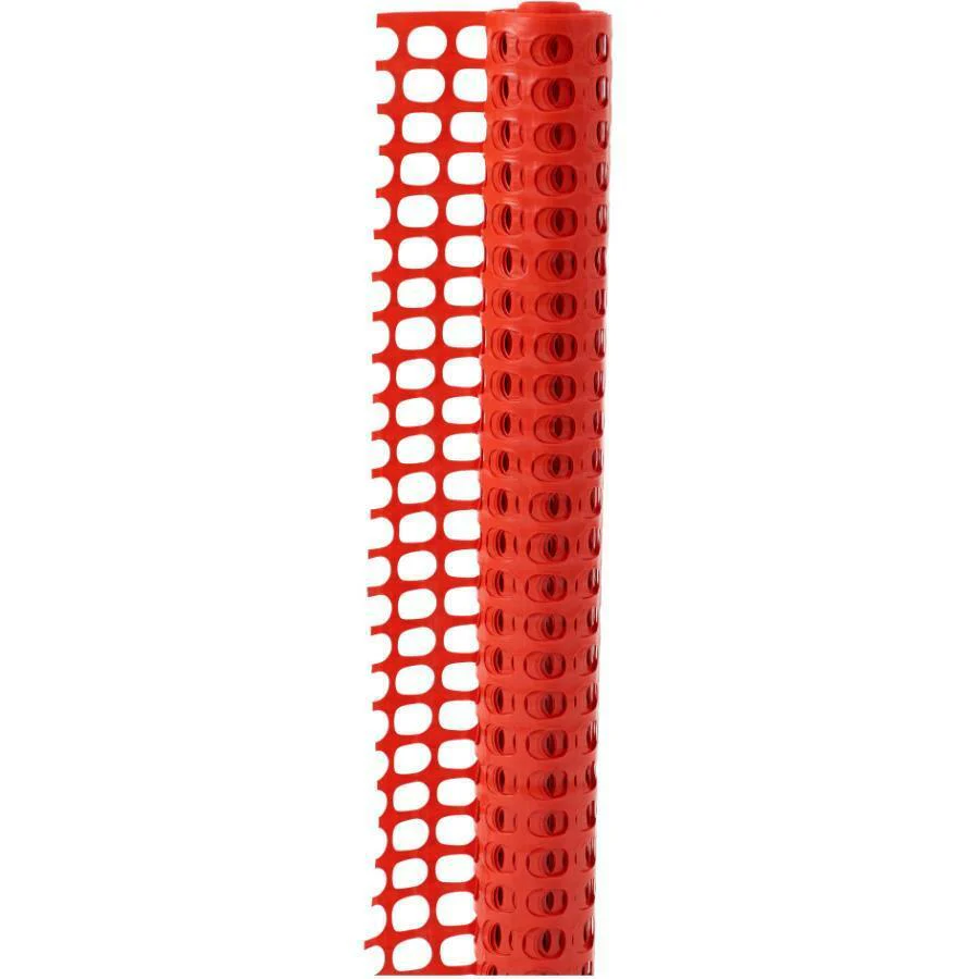 4x50 FT Plastic Snow Fence – Green & Orange Wind/Safety Barrier | 57WF5 / 57WF6 - Image 9