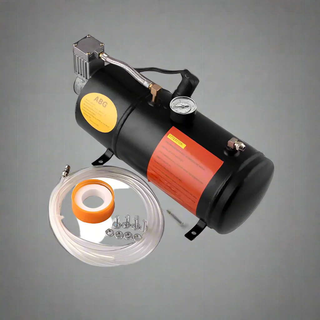 4-Trumpet 150 dB Train Air Horn Kit – Loud Compressor System | Model S1123 - Image 4