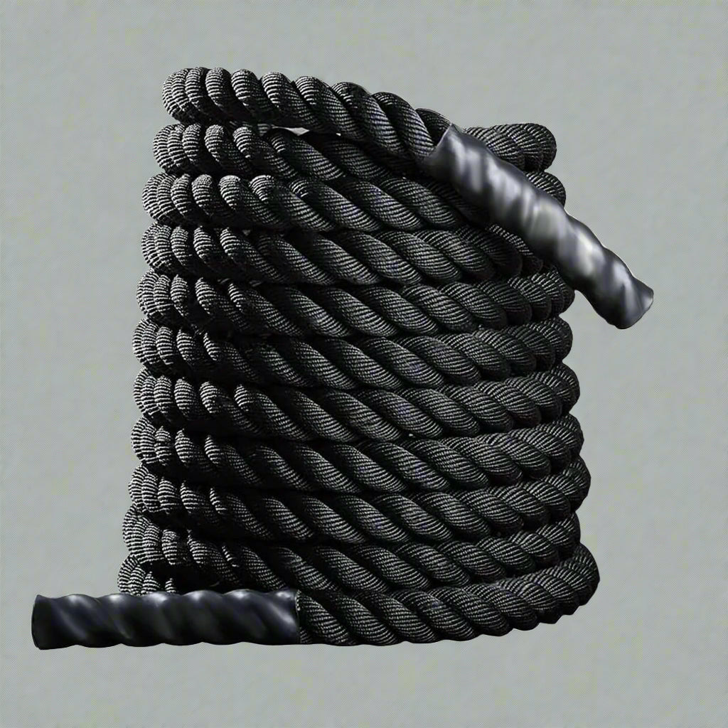 40 FT Battle Rope – Heavy-Duty 3-Strand Fitness Rope for Full-Body Workouts | AMBR121