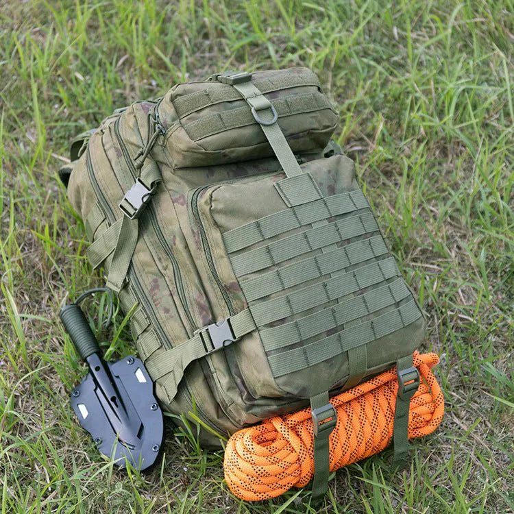 40L Tactical MOLLE Backpack ACU Woodlands – Military Army Outdoor Hiking Camping Pack - Image 2