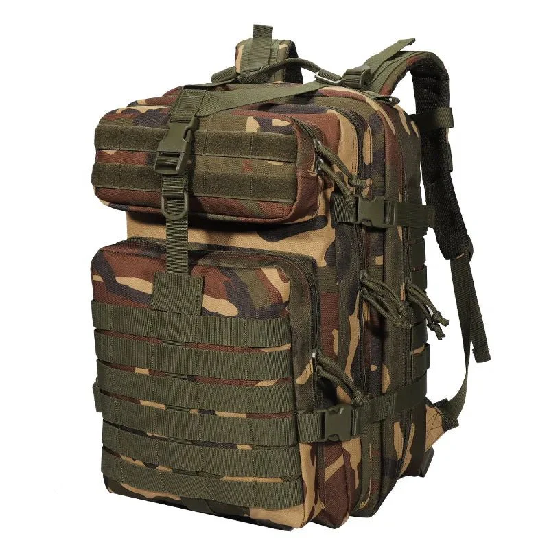 40L Tactical MOLLE Backpack ACU Woodlands – Military Army Outdoor Hiking Camping Pack - Image 3