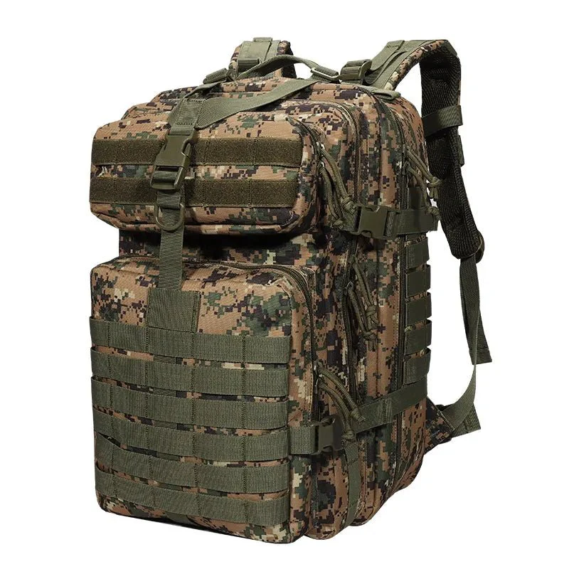 40L Tactical MOLLE Backpack ACU Woodlands – Military Army Outdoor Hiking Camping Pack - Image 4