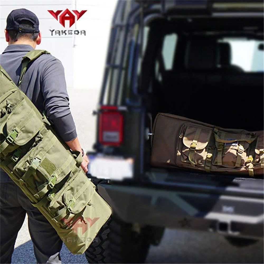 42" Double Gun Case Backpack – Tactical Rifle Bag with MOLLE Webbing & Padded Interior GN9013D - Image 4