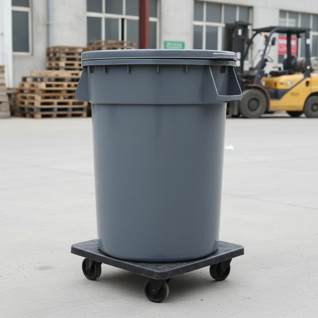 44 & 32 Gallon Outdoor Trash Cans with Lids – Heavy-Duty Garbage Bins for Home & Commercial Use