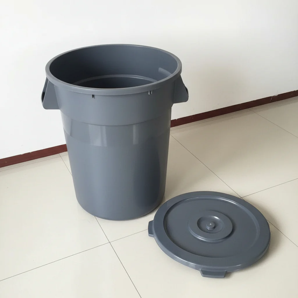 44 & 32 Gallon Outdoor Trash Cans with Lids – Heavy-Duty Garbage Bins for Home & Commercial Use - Image 4