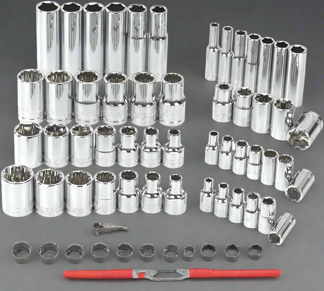 New 450-Piece Mechanics Tool Set with Heavy-Duty Case | Model #WT01N3074 - Image 4