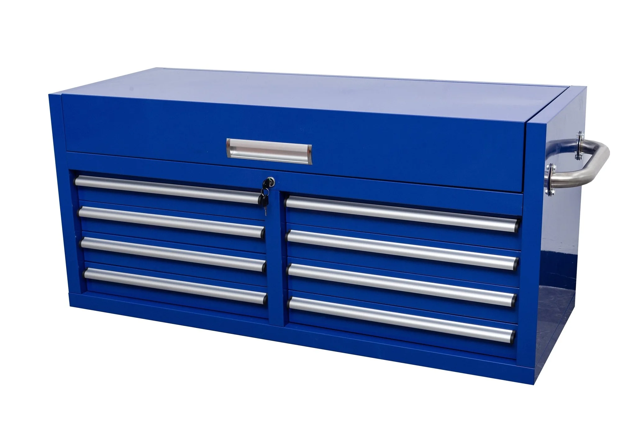 46" Heavy-Duty 8-Drawer Upper Tool Chest – Steel Workshop Storage Cabinet