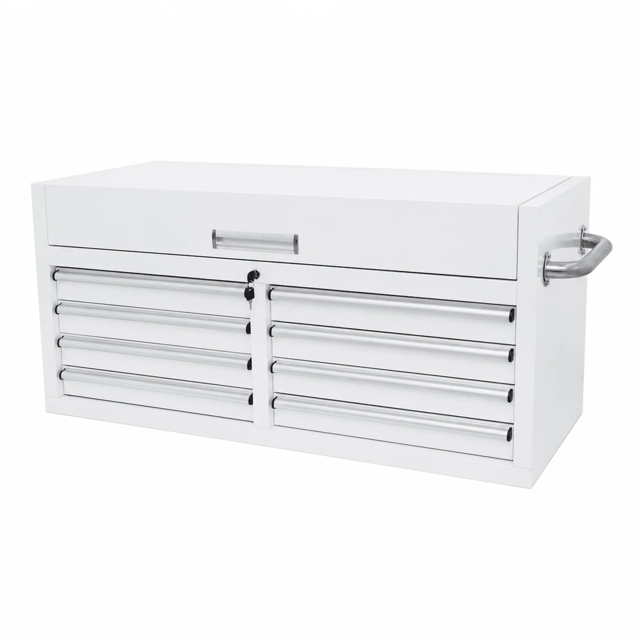 46" Heavy-Duty 8-Drawer Upper Tool Chest – Steel Workshop Storage Cabinet - Image 34