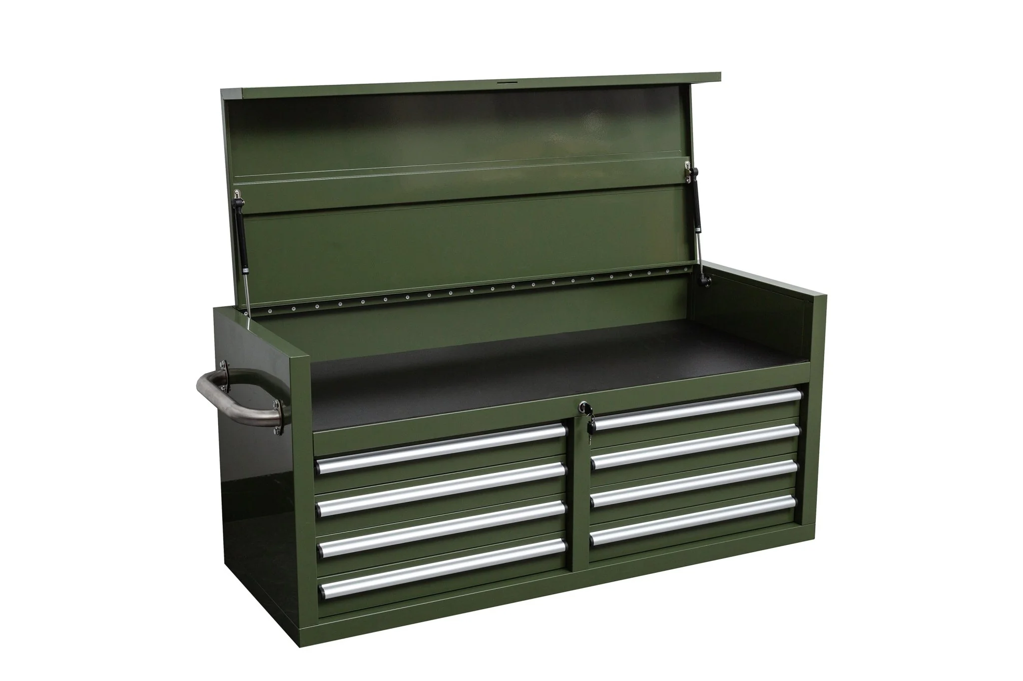 46" Heavy-Duty 8-Drawer Upper Tool Chest – Steel Workshop Storage Cabinet - Image 5