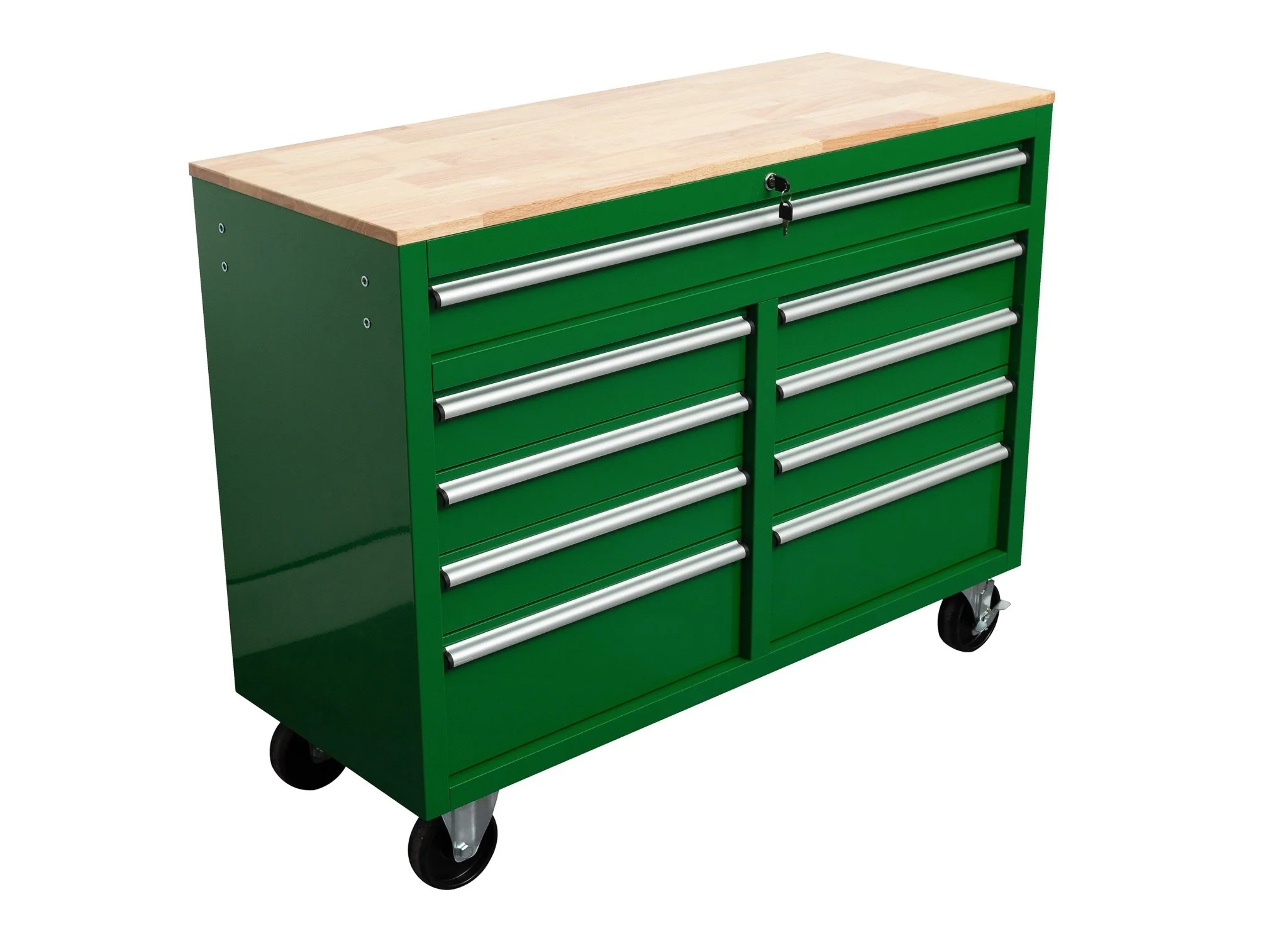 46" Rolling Tool Workbench – Heavy-Duty Mobile Storage Cabinet with 9 Drawers - Image 66