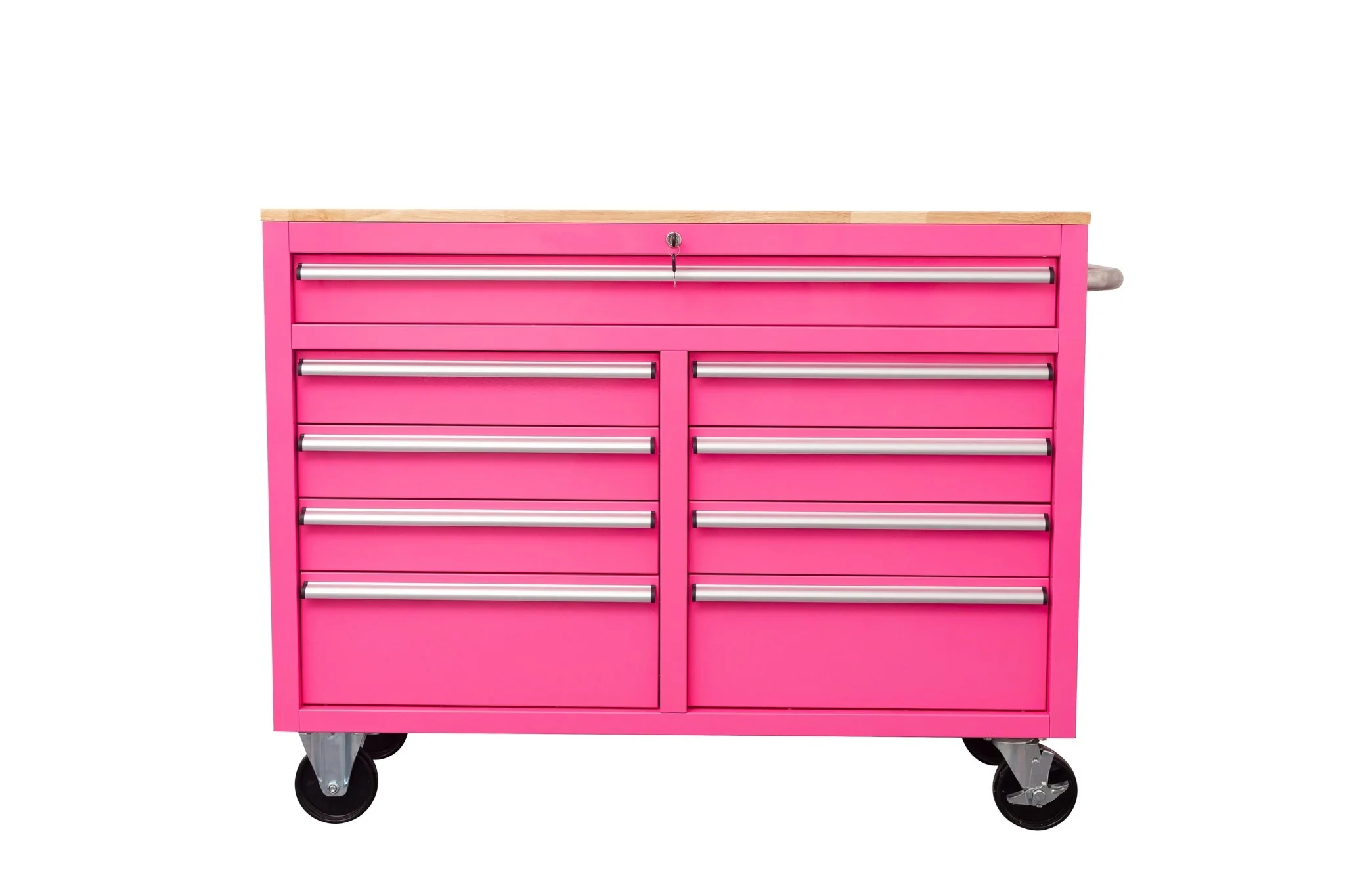 46" Rolling Tool Workbench – Heavy-Duty Mobile Storage Cabinet with 9 Drawers - Image 71