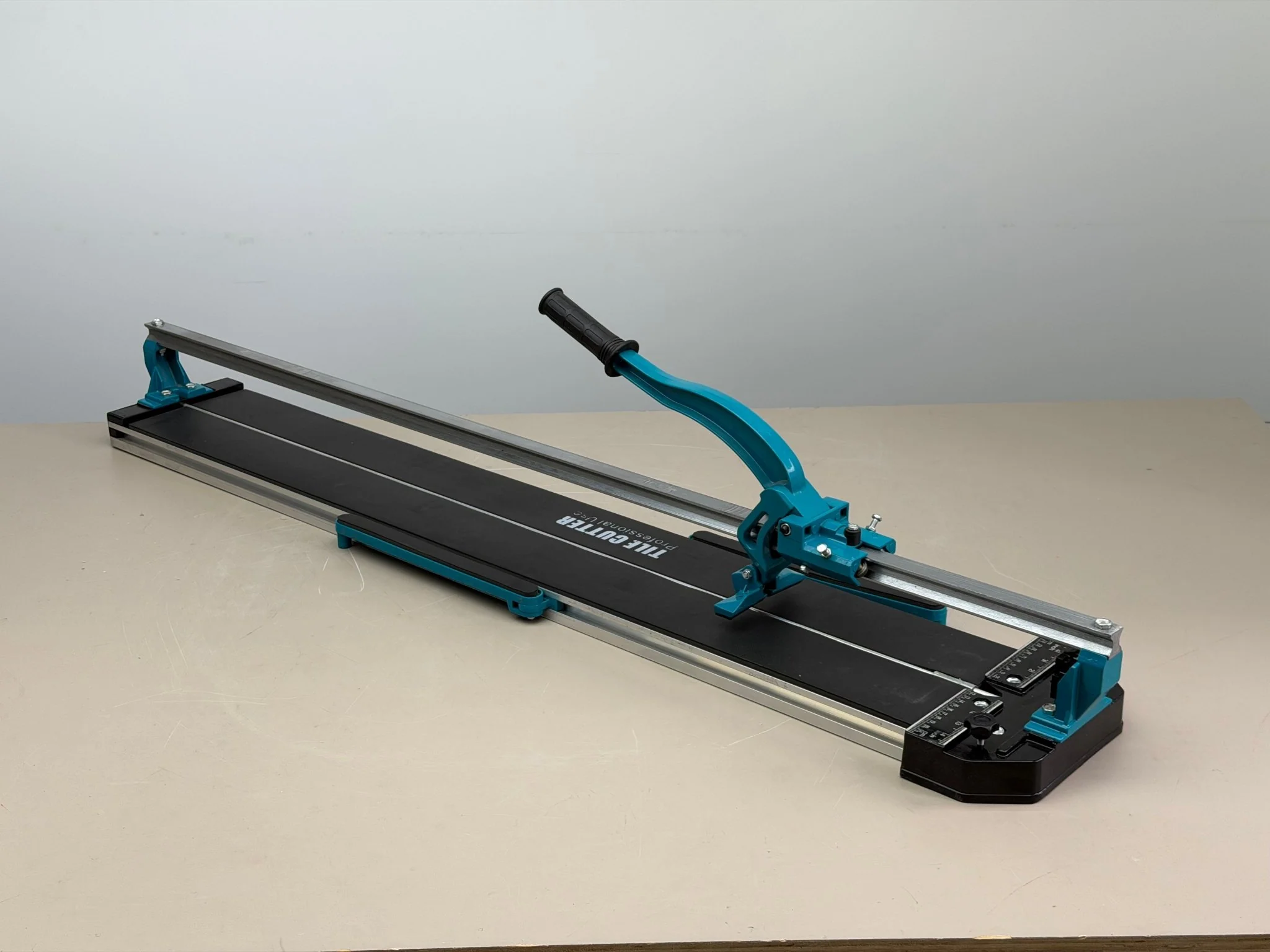 48" Manual Tile Cutter, Single Rail Double Bracket, 1200mm Cutting Length – TC481200 - Image 2
