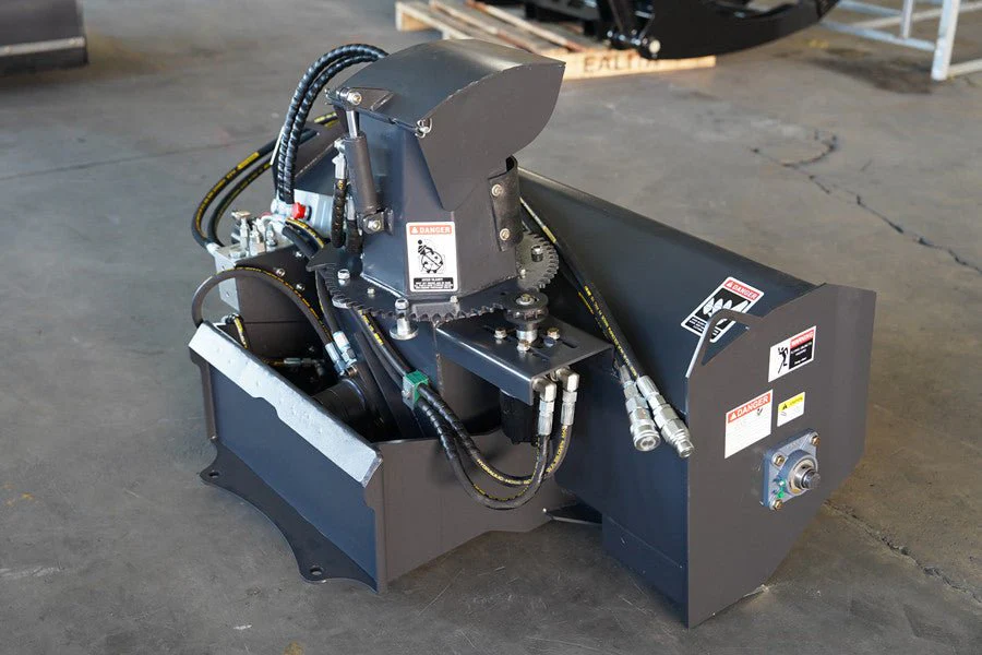 48" Mini Skid Steer Snow Blower Attachment – Standard Flow 8–13 GPM Two-Stage Hydraulic Snow Blower MSS119SB - Image 3