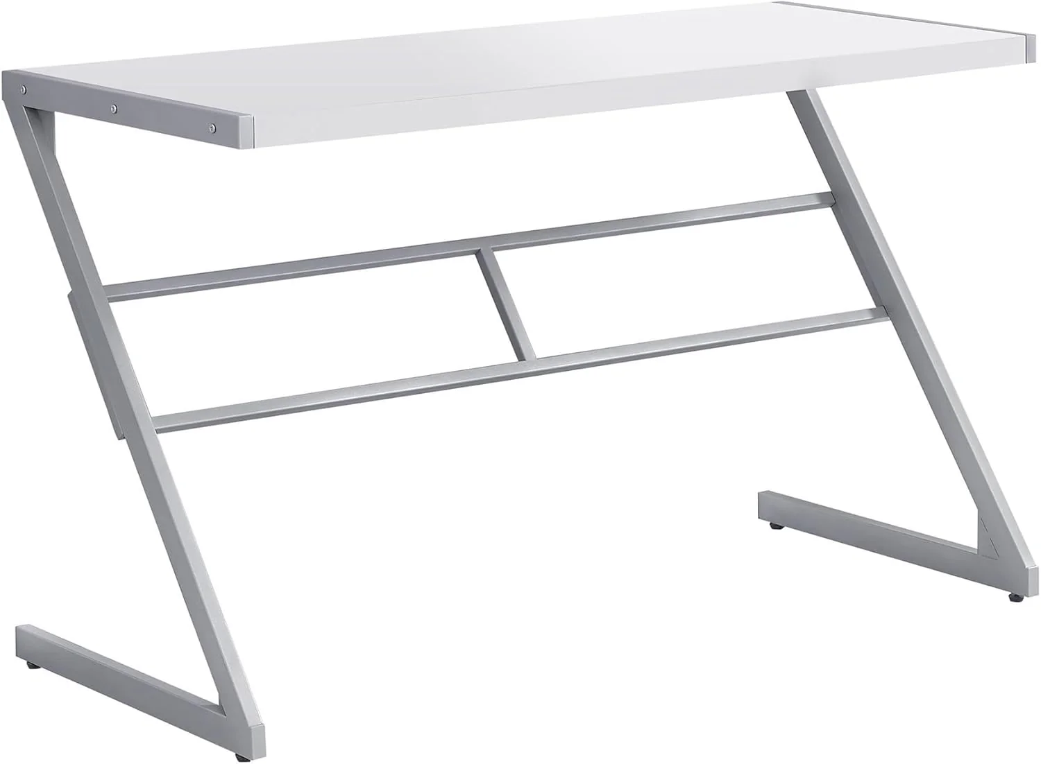 48″ Z‑Leg Computer Desk – Rustic Industrial Style Modern Office Furniture K737D - Image 2