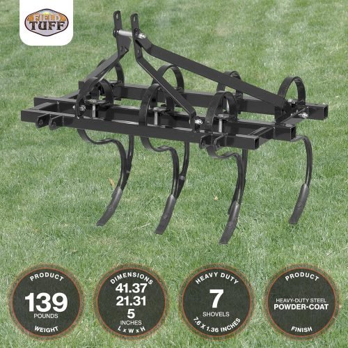 48" 3-Point Tractor Cultivator Attachment – Heavy-Duty Tillage Implement | SKU: 927071 - Image 3
