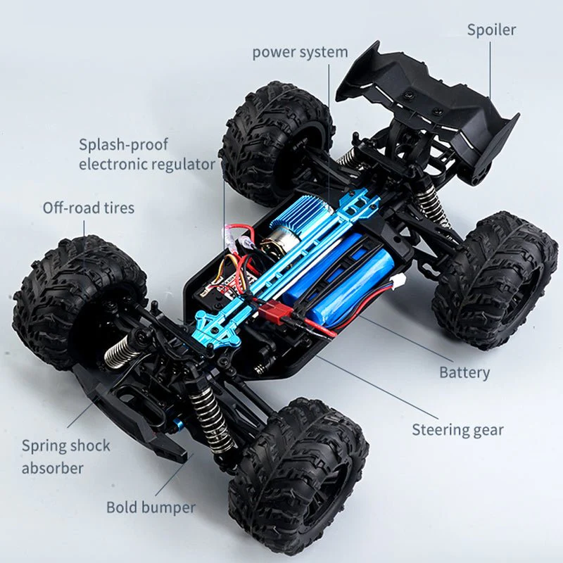 High-Performance 4WD Off-Road RC Monster Truck – 50KM/H Speed - Image 11