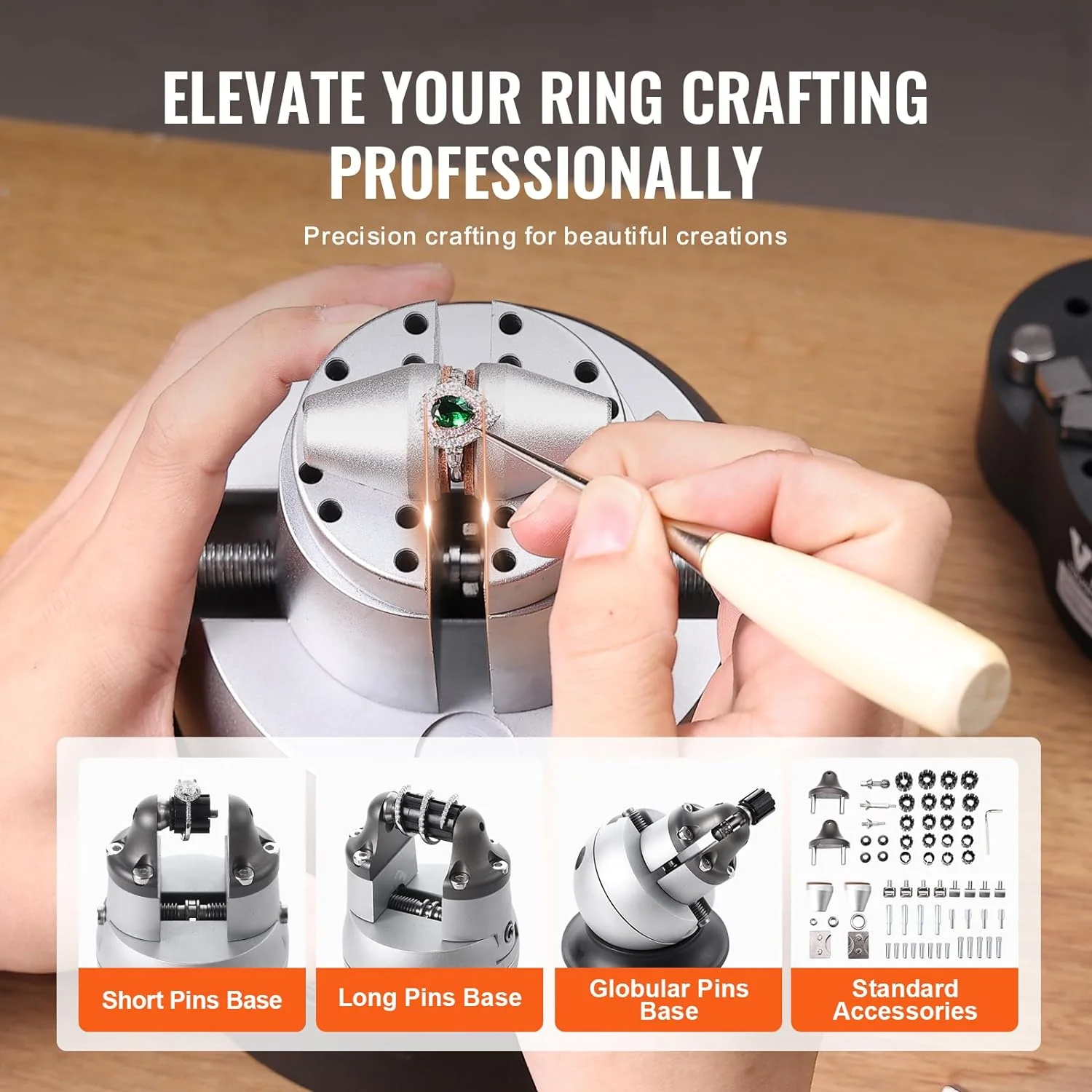 5" Ball Vise Jewelry Engraving Tool – Precision Workholding Clamp | SKU: 634430 - Image 4