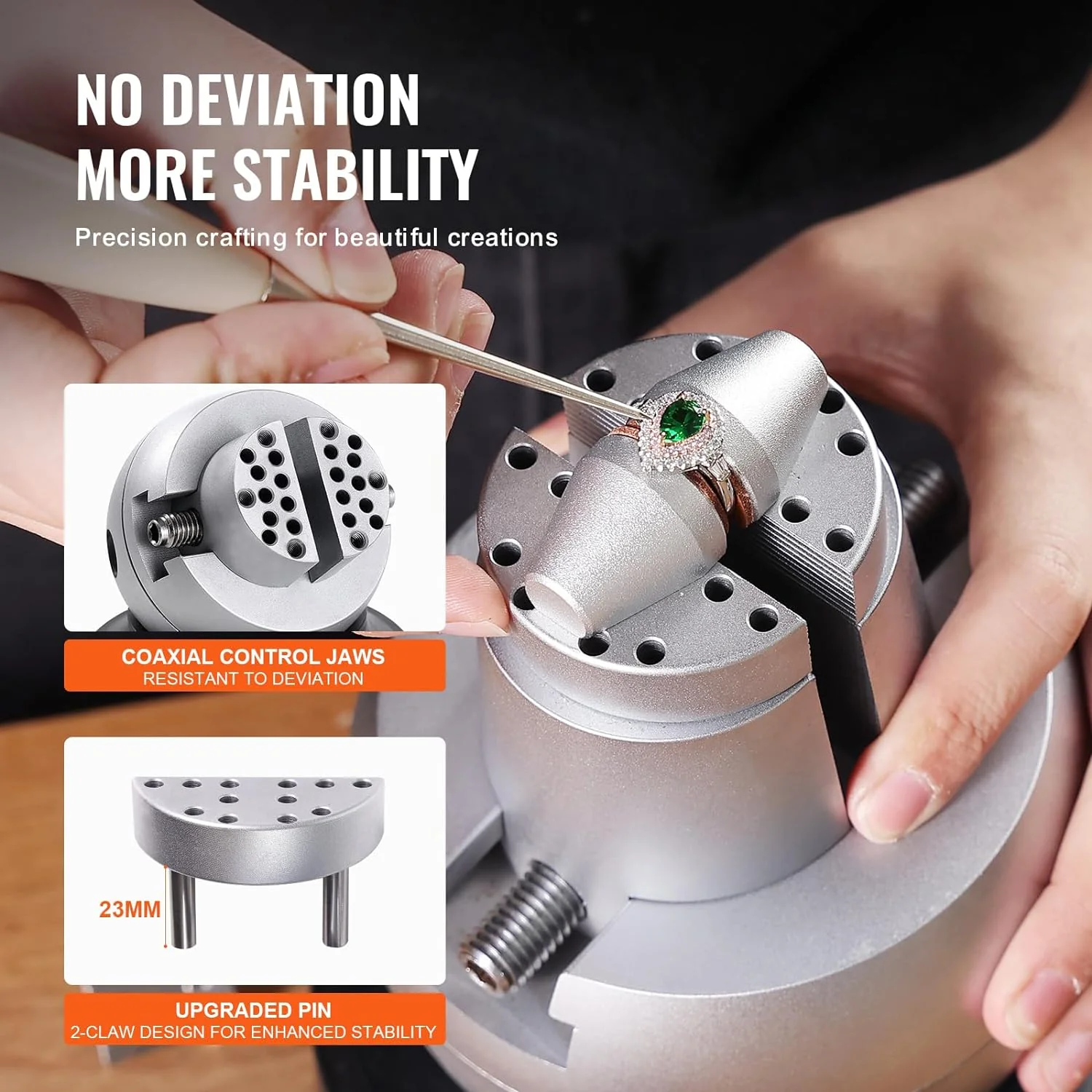 5" Ball Vise Jewelry Engraving Tool – Precision Workholding Clamp | SKU: 634430 - Image 5