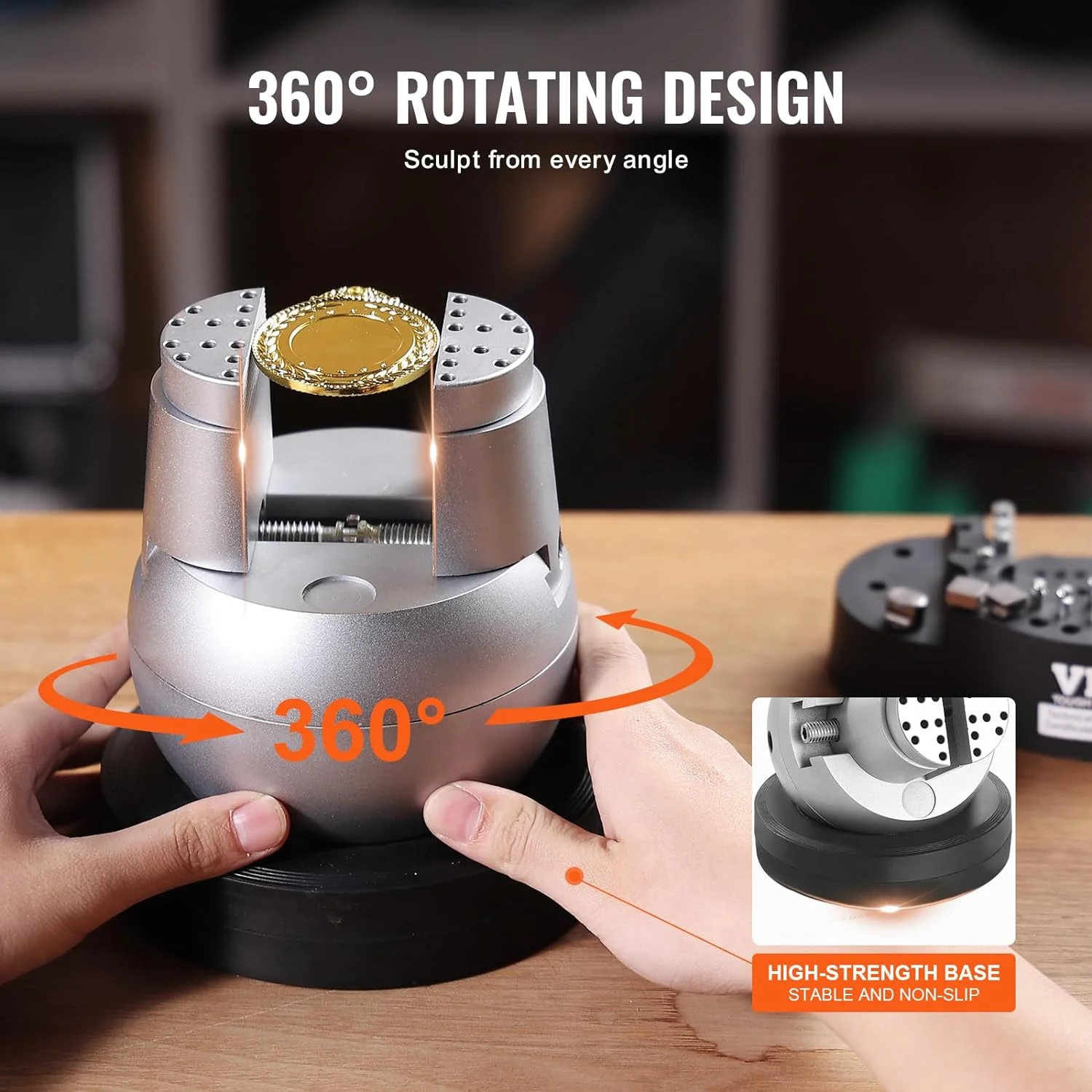 5" Ball Vise Jewelry Engraving Tool – Precision Workholding Clamp | SKU: 634430 - Image 6