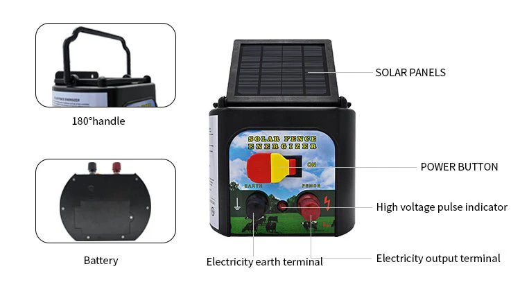 5 KM Solar Electric Fence Energiser – Livestock & Pet Control WTCS015 - Image 12