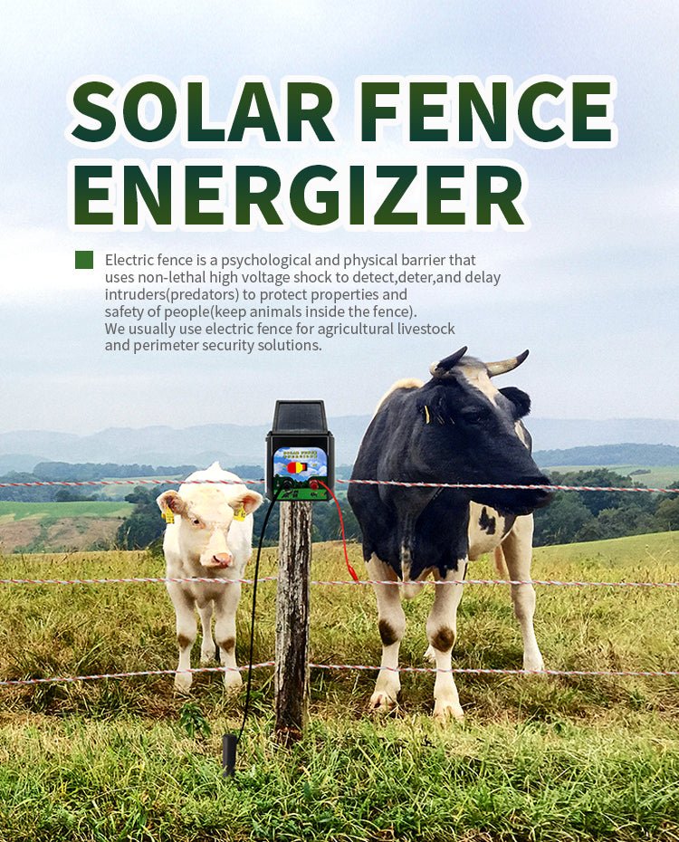5 KM Solar Electric Fence Energiser – Livestock & Pet Control WTCS015 - Image 9
