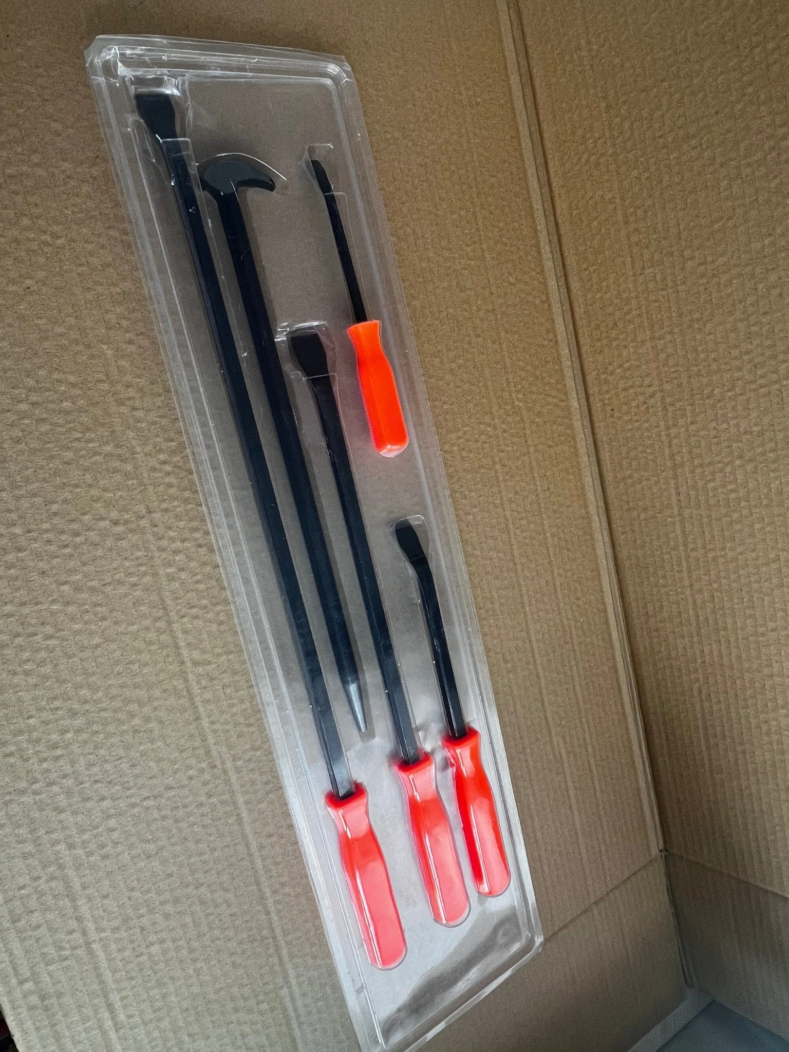 5-Piece Heavy Duty Pry Bar Tool Set – Automotive, Industrial, Demolition & Alignment Leverage Tools | SKU: 5PBSX - Image 4