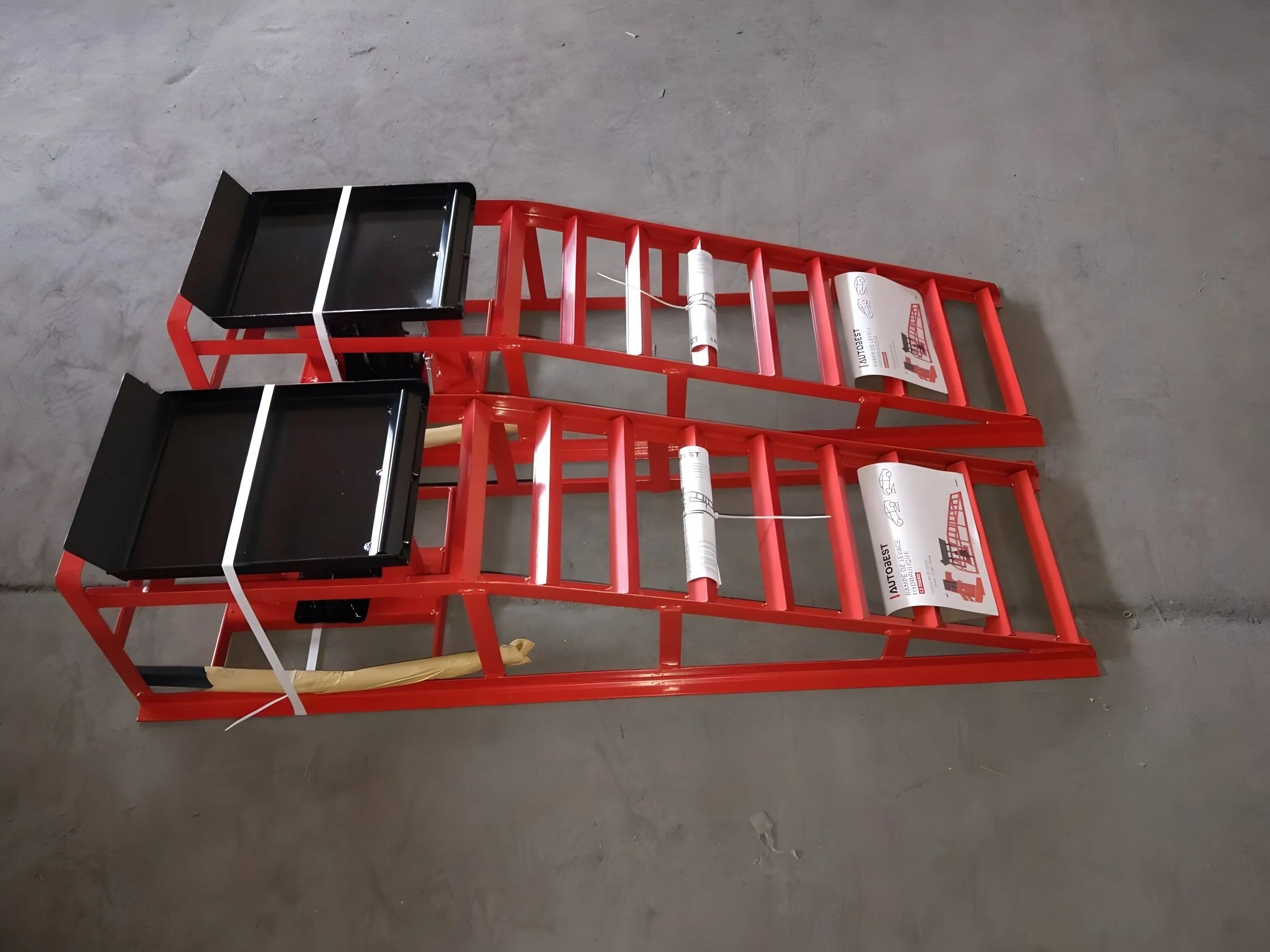 5 Ton Adjustable Hydraulic Car Ramp – 2 Pack | Model CRH52