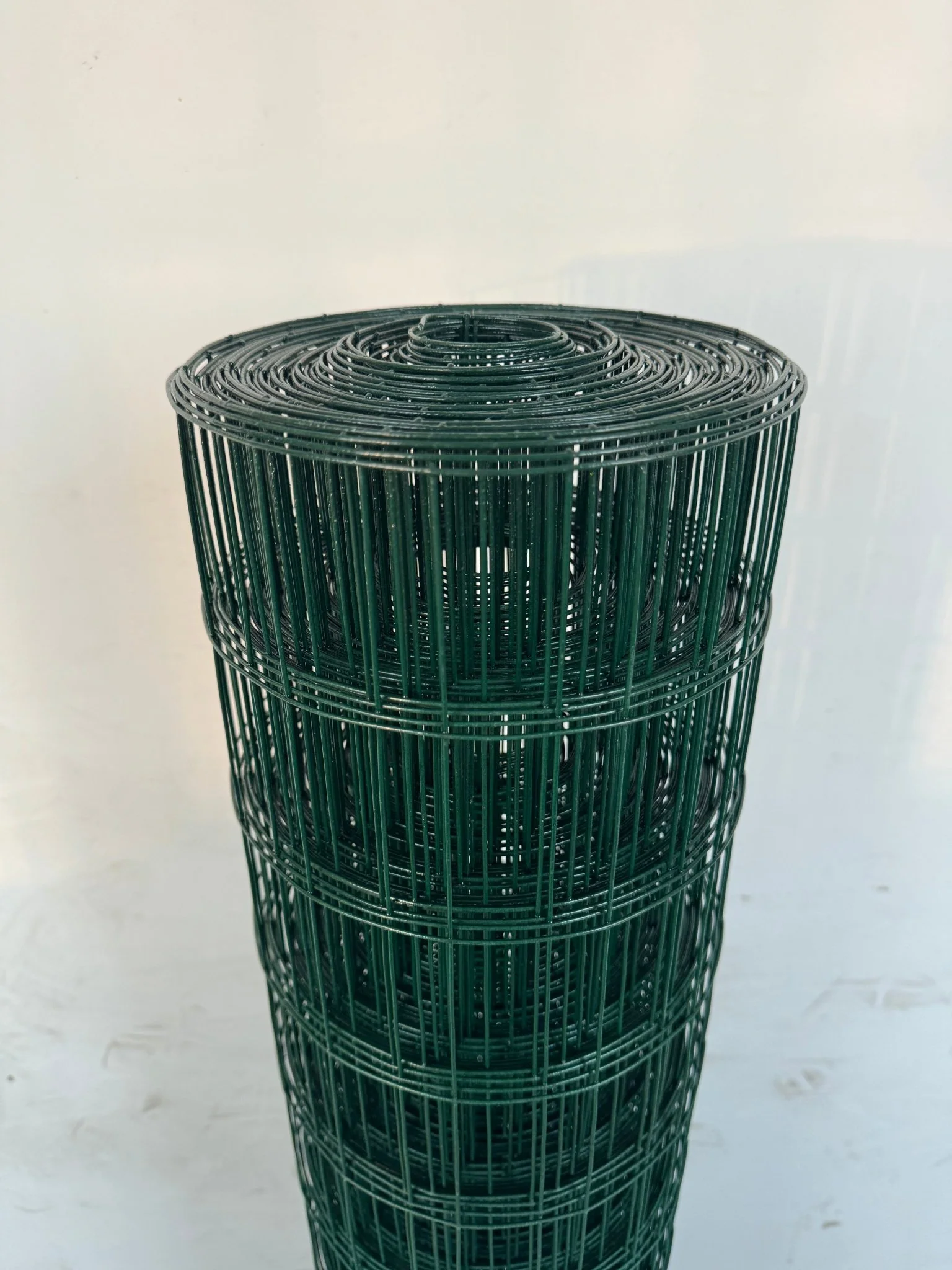 50 ft x 4 ft Green Vinyl Welded Wire Fence, 2 in x 3 in Mesh, 16-Gauge Garden & Utility Fencing WF245023G - Image 3