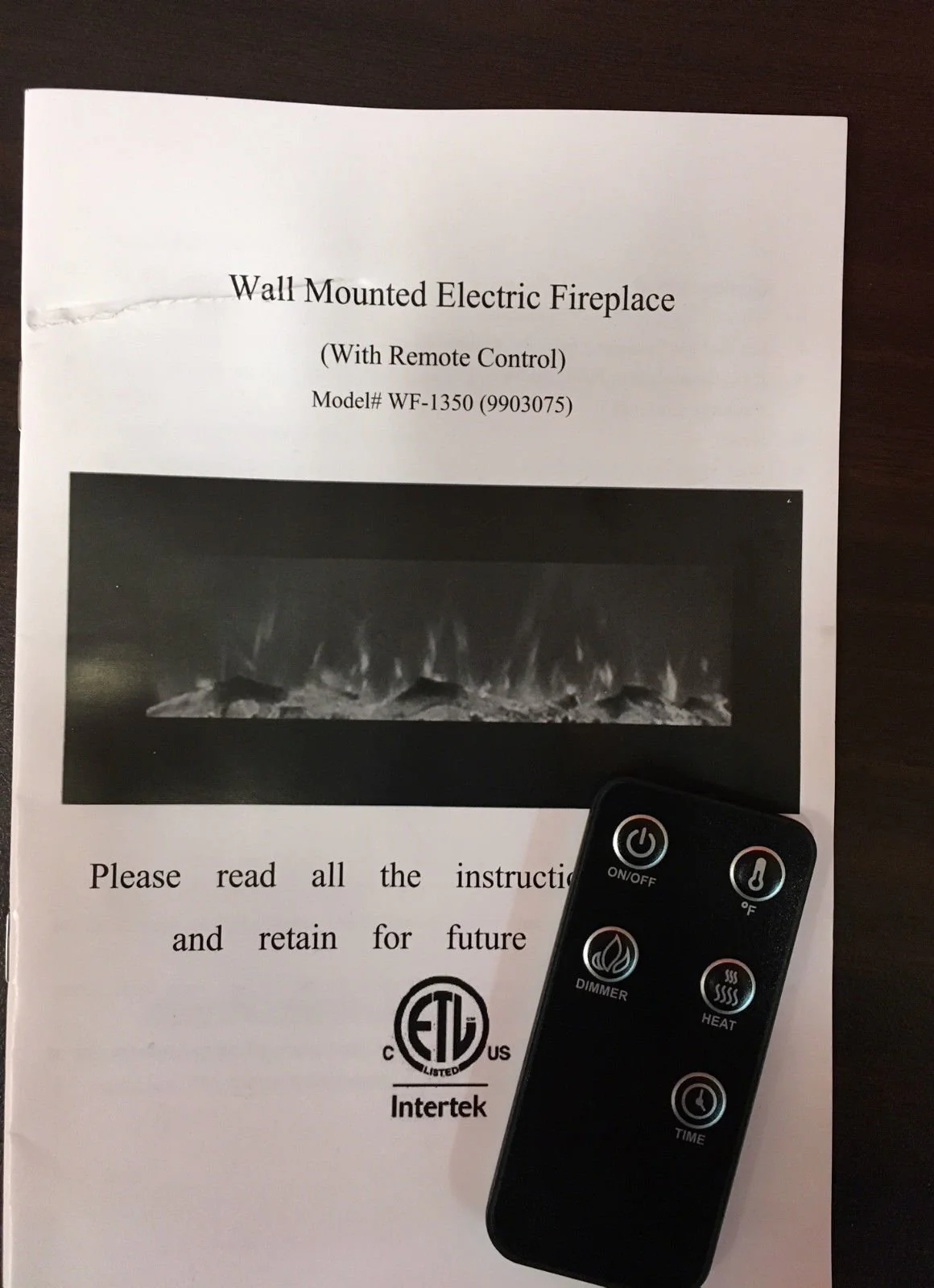 50" Wall Mount LED Electric Fireplace Heater – 1500W Remote Control Recessed Wall Unit | WF1350 - Image 7